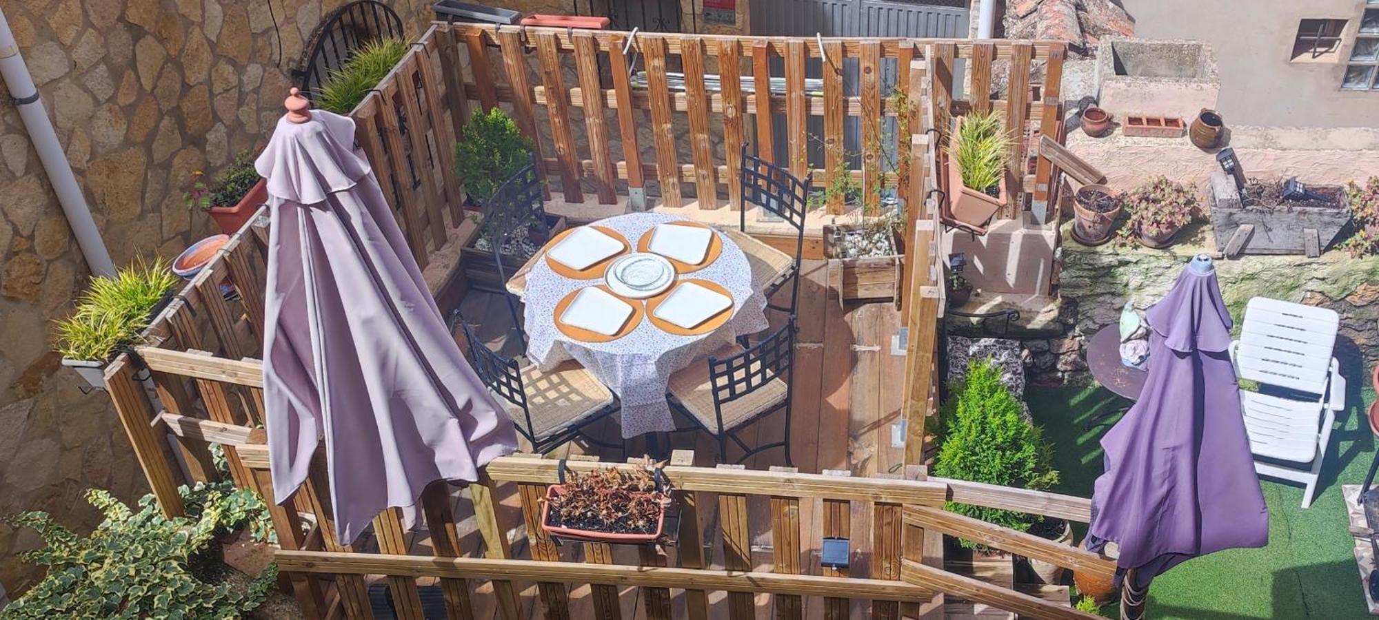Alcoba Con Patio Del Siglo XIX Villa Villanueva de Viver Eksteriør billede